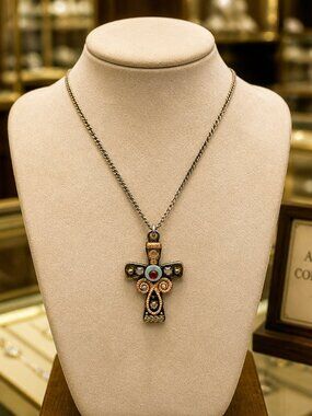 Ayala Bar Cross Necklace